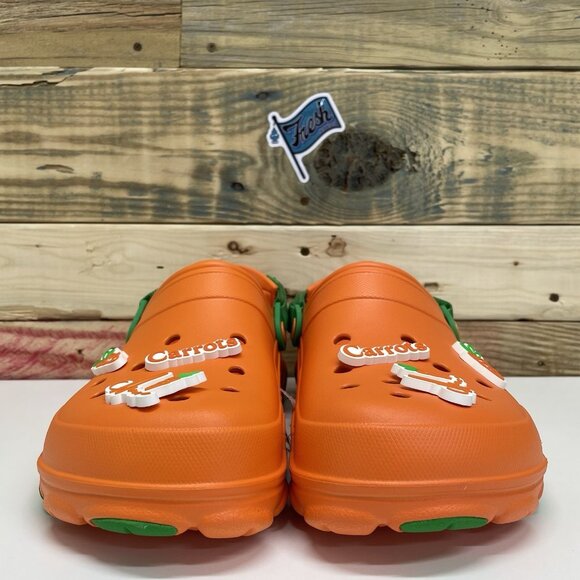 Anwar Carrots X Crocs All Terrain Clog Slip-On Shoes US Men’s 12 Orange NEW RARE main image 12